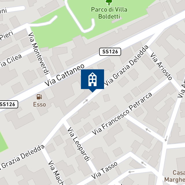 Mappa geografica del bene