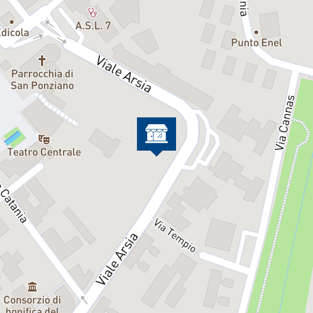 Mappa geografica del bene