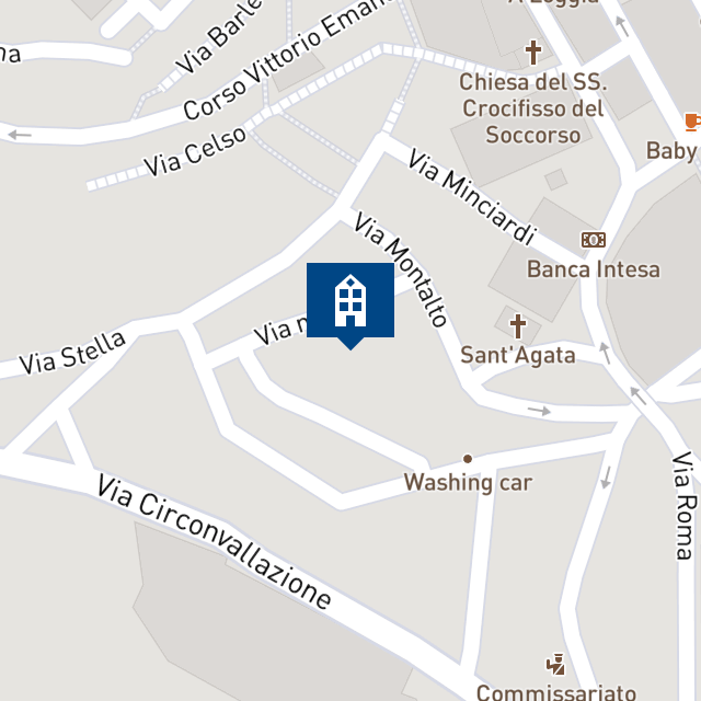 Mappa geografica del bene