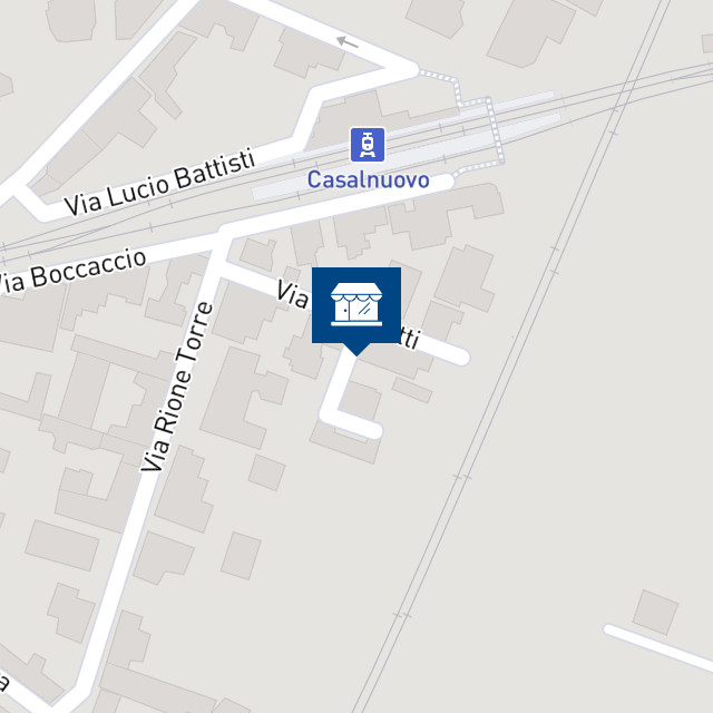 Mappa geografica del bene