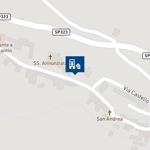 Mappa geografica del bene