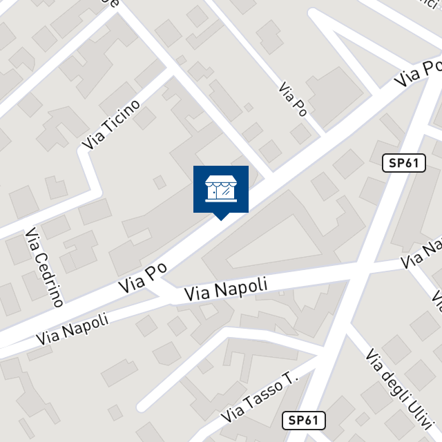 Mappa geografica del bene