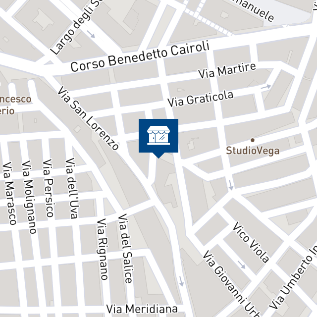 Mappa geografica del bene