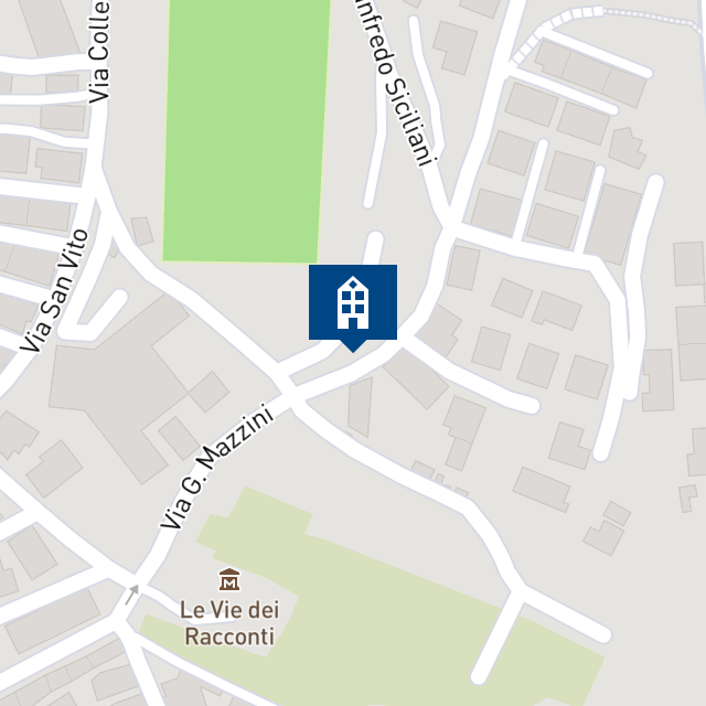 Mappa geografica del bene