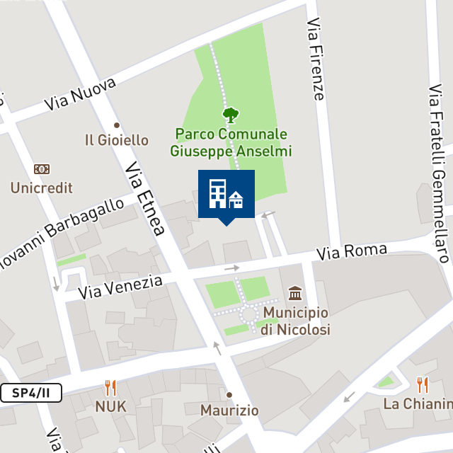 Mappa geografica del bene