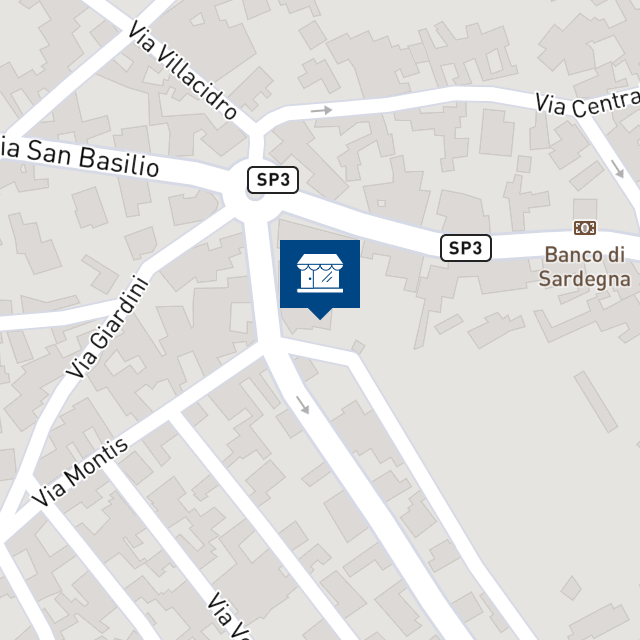 Mappa geografica del bene