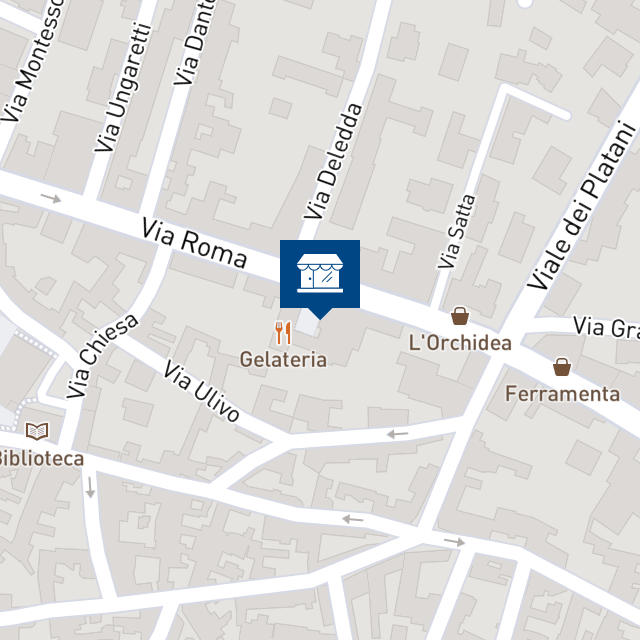 Mappa geografica del bene