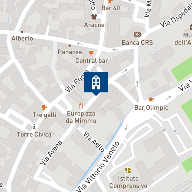 Mappa geografica del bene