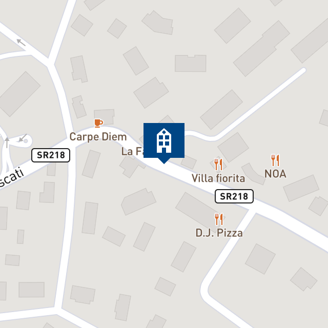 Mappa geografica del bene