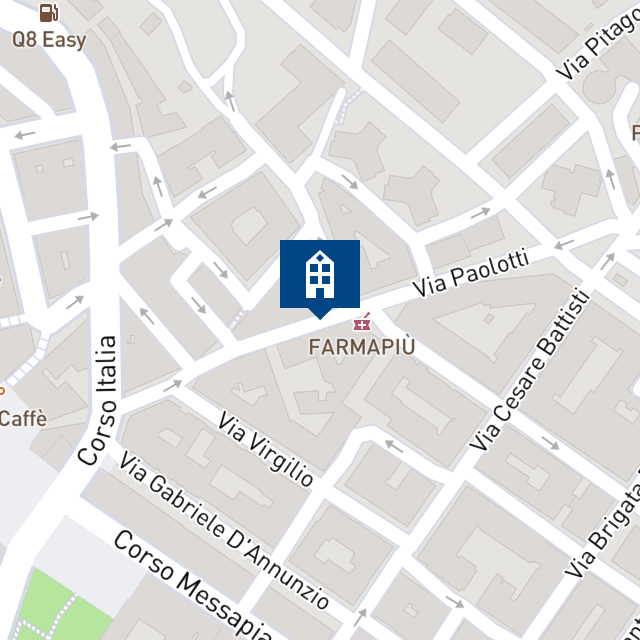 Mappa geografica del bene