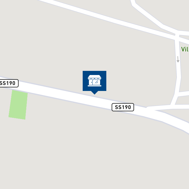 Mappa geografica del bene