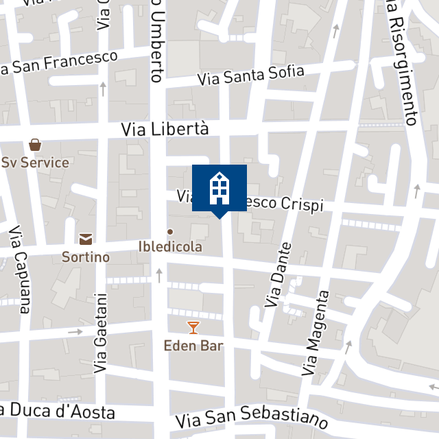 Mappa geografica del bene