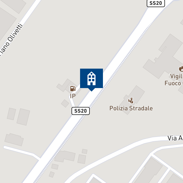 Mappa geografica del bene