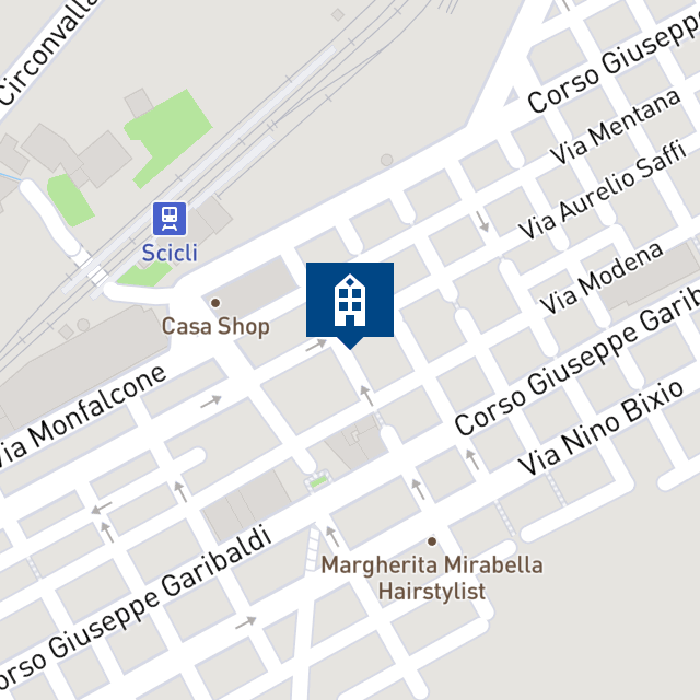 Mappa geografica del bene