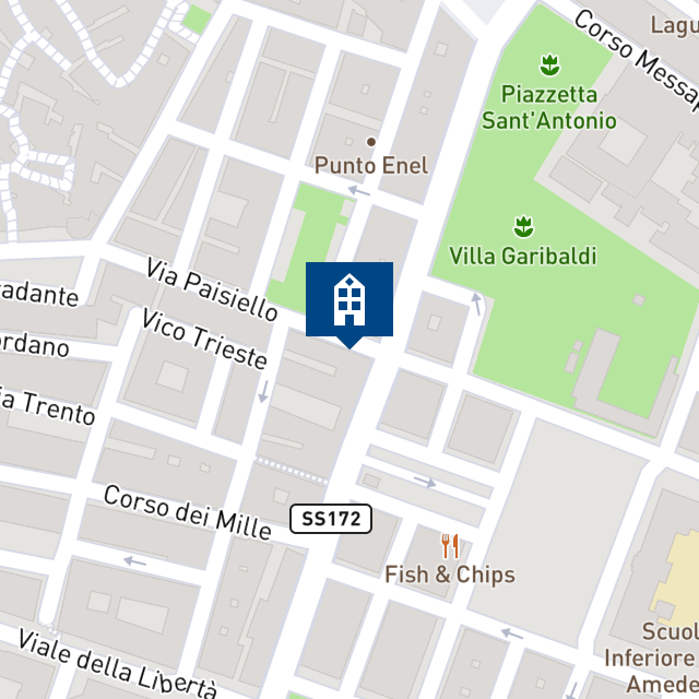 Mappa geografica del bene