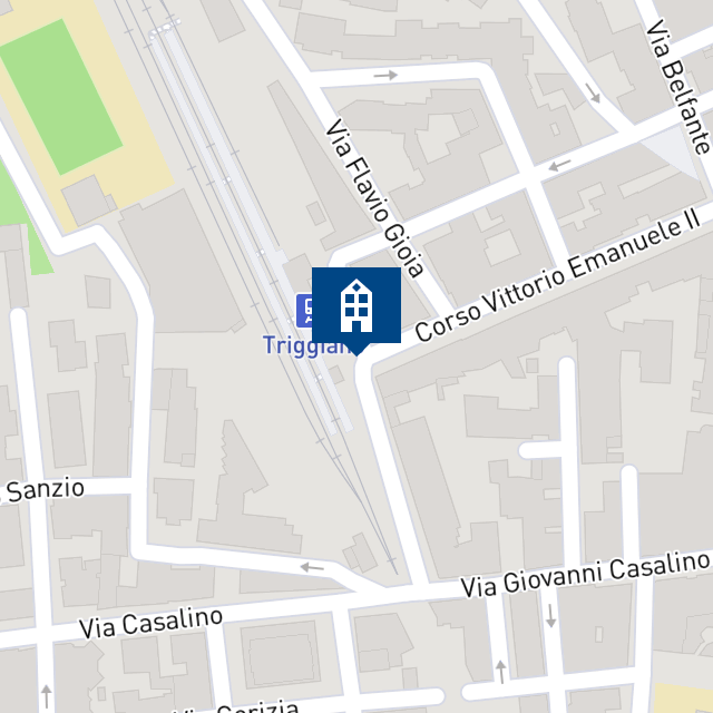 Mappa geografica del bene