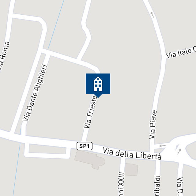 Mappa geografica del bene