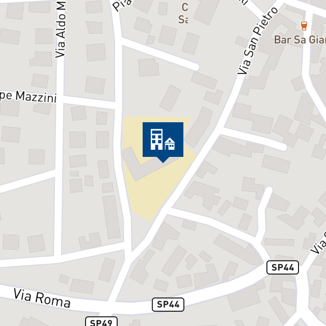 Mappa geografica del bene