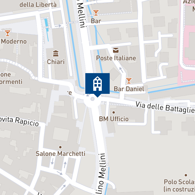 Mappa geografica del bene