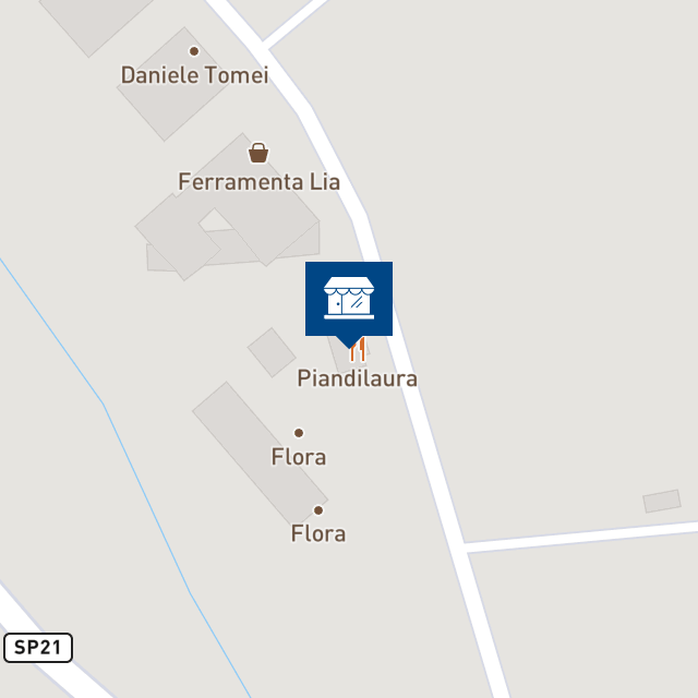 Mappa geografica del bene