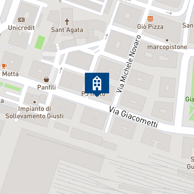 Mappa geografica del bene