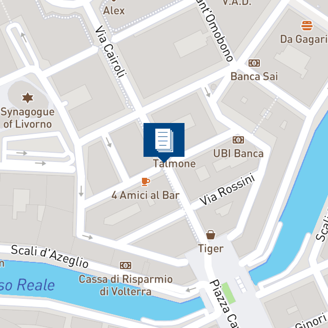 Mappa geografica del bene