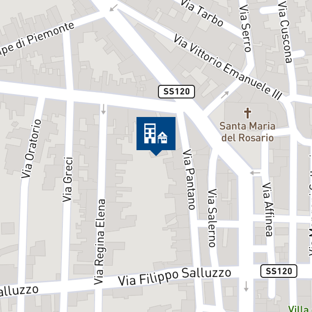 Mappa geografica del bene