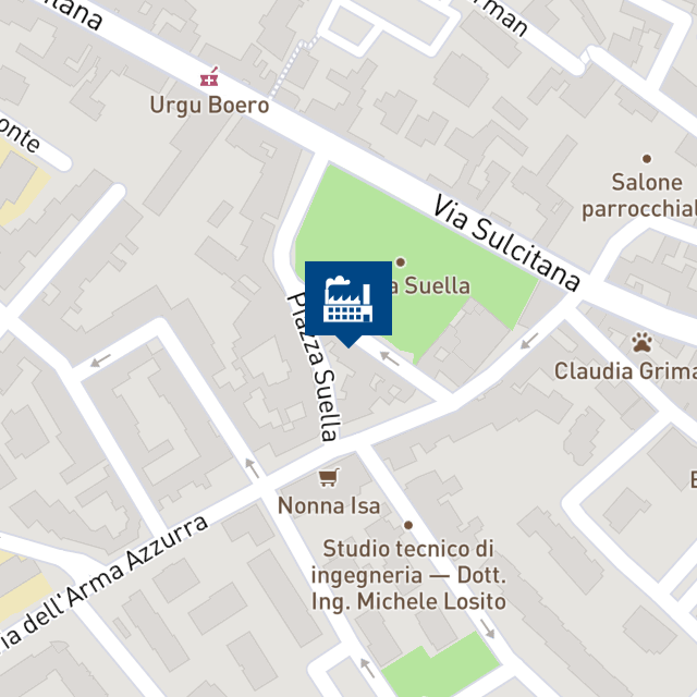 Mappa geografica del bene