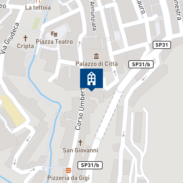 Mappa geografica del bene