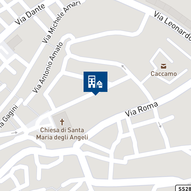 Mappa geografica del bene