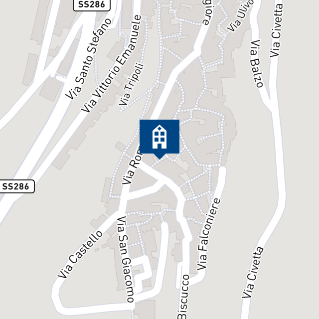 Mappa geografica del bene