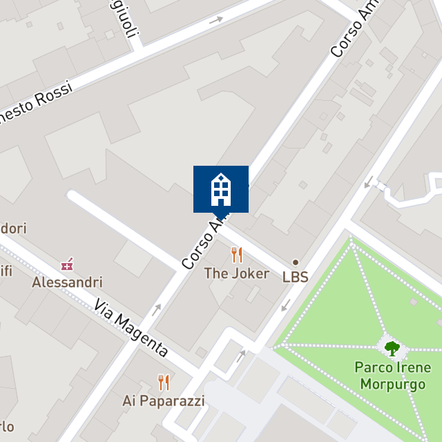 Mappa geografica del bene