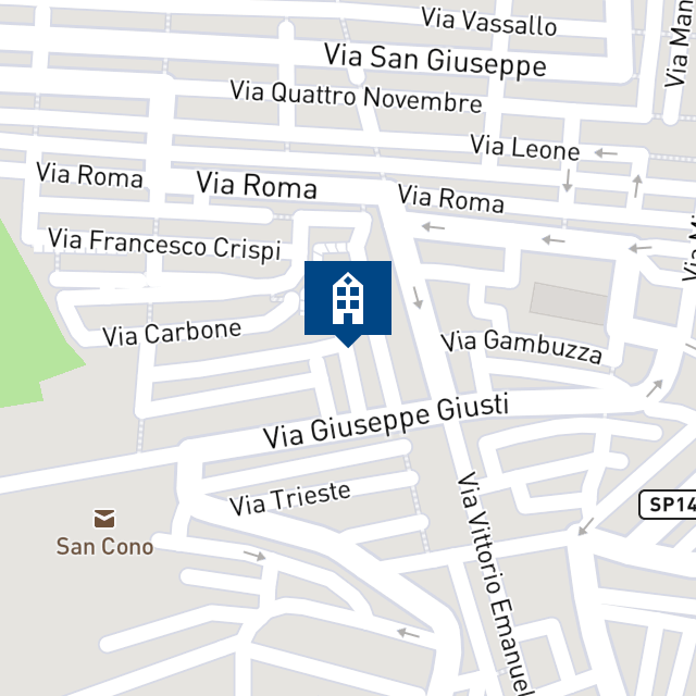 Mappa geografica del bene