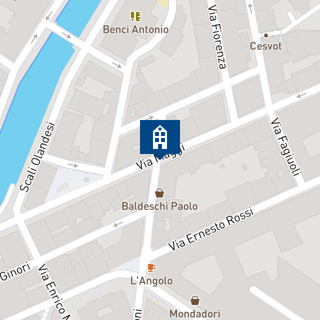 Mappa geografica del bene