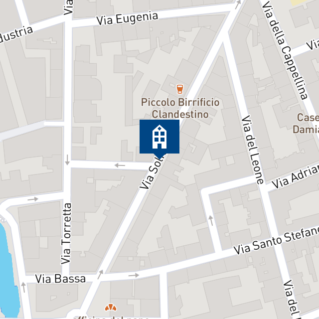 Mappa geografica del bene