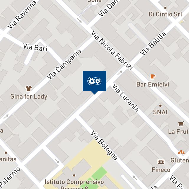 Mappa geografica del bene