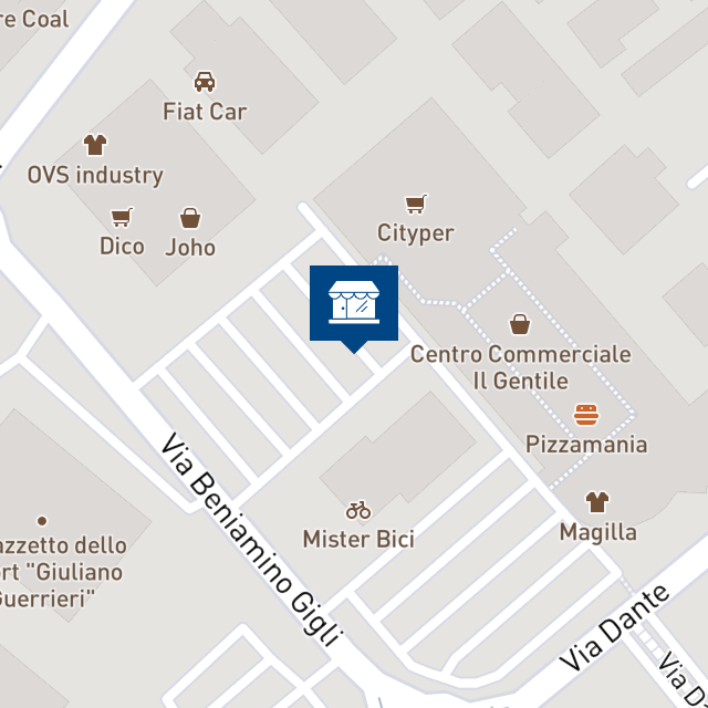 Mappa geografica del bene