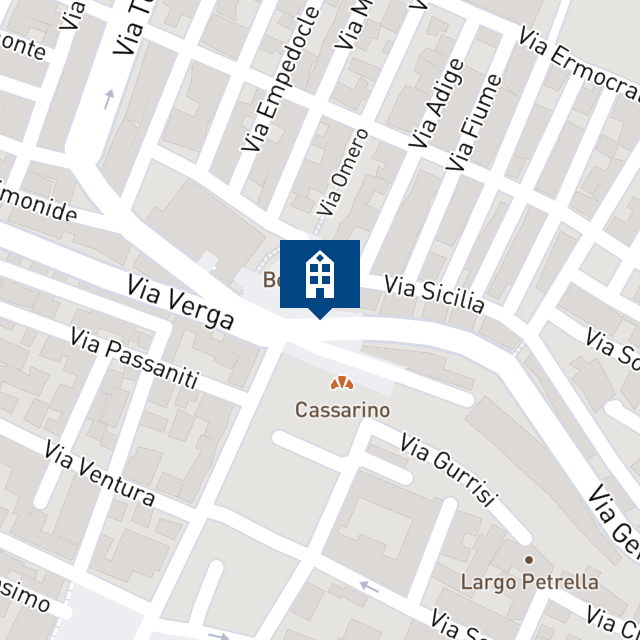 Mappa geografica del bene