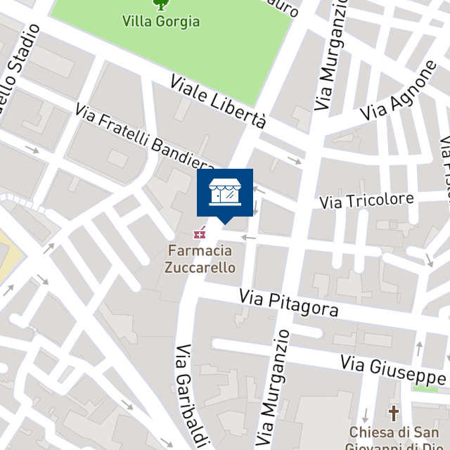 Mappa geografica del bene