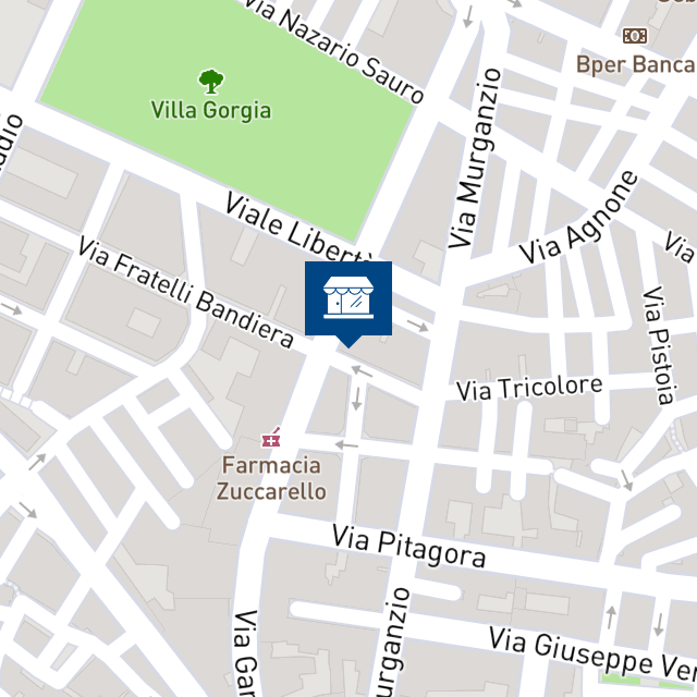 Mappa geografica del bene