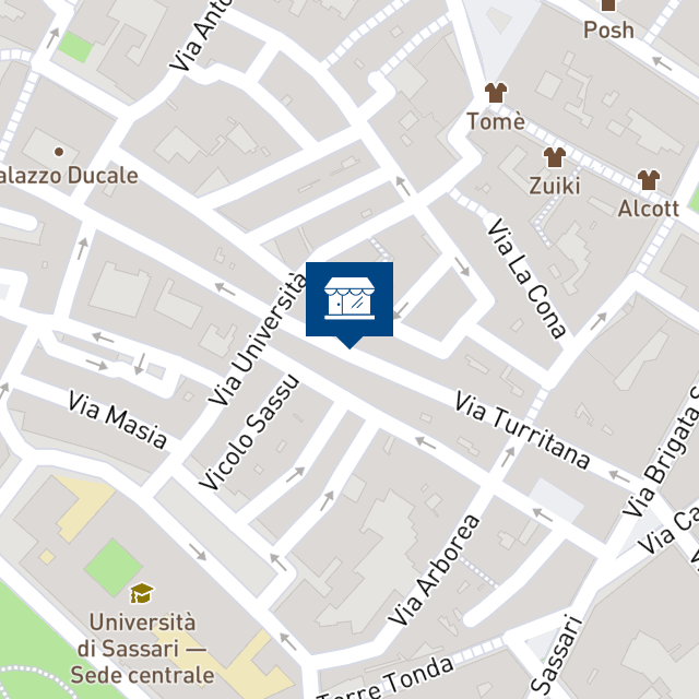 Mappa geografica del bene