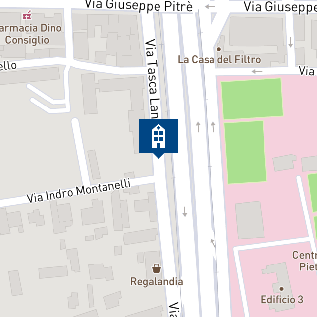 Mappa geografica del bene