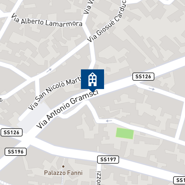 Mappa geografica del bene