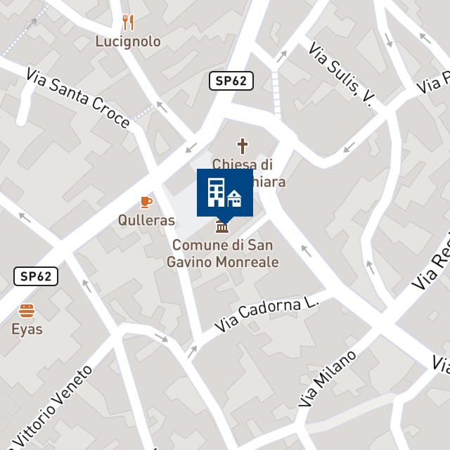 Mappa geografica del bene