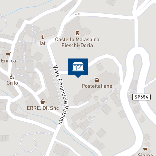 Mappa geografica del bene