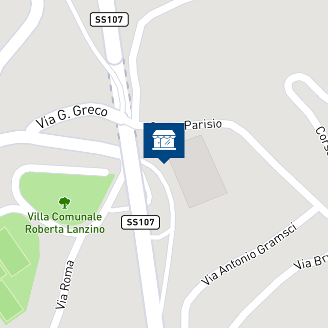 Mappa geografica del bene