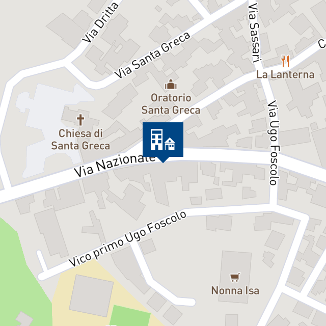 Mappa geografica del bene