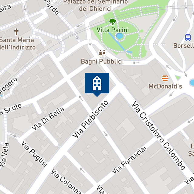 Mappa geografica del bene