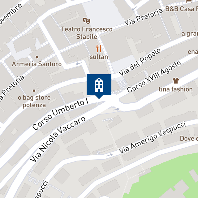 Mappa geografica del bene