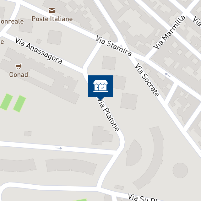 Mappa geografica del bene